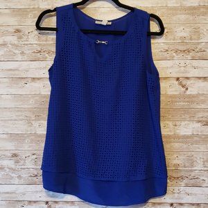 Dana Buchman Blue Tank Size M
